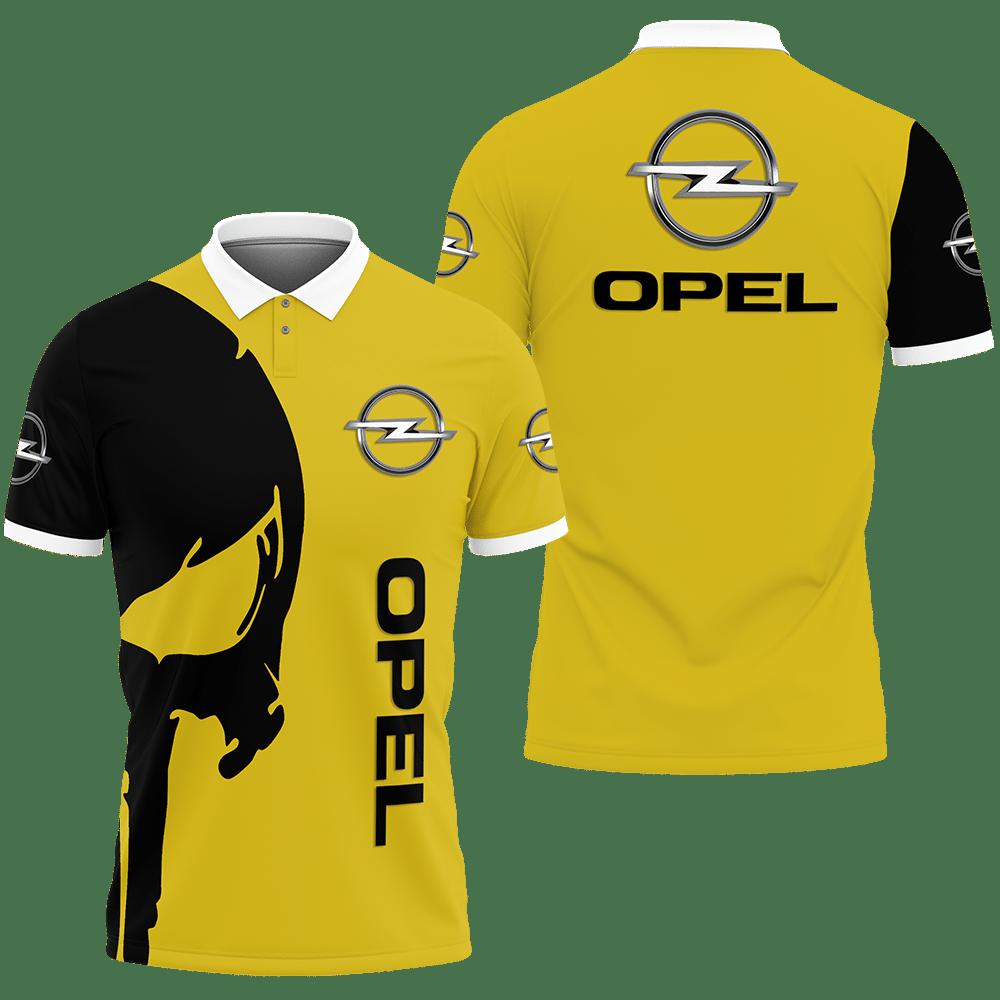 3D Printed Opel Ttt-Va Polo Shirt Ver 4 (Yellow)