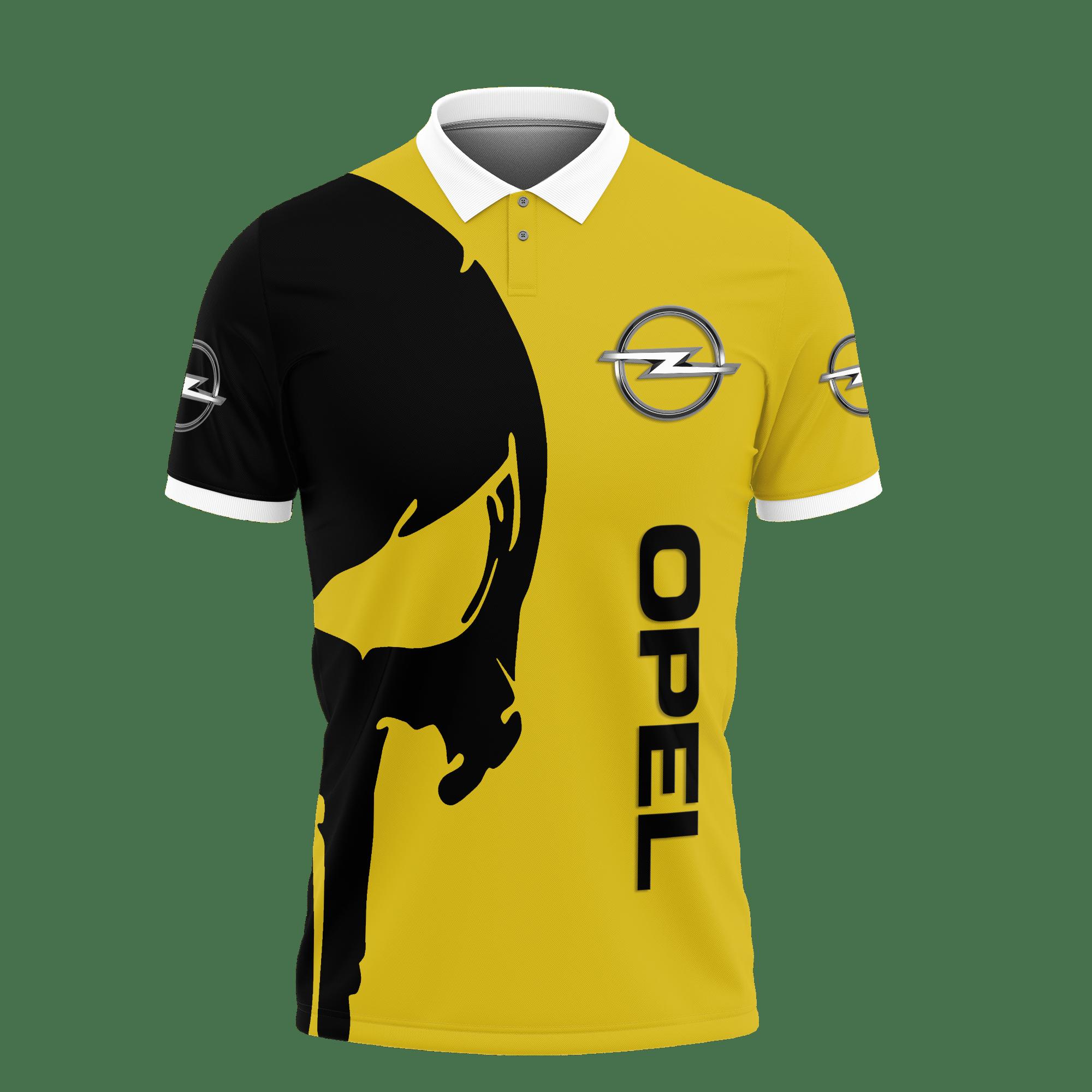 3D Printed Opel Ttt-Va Polo Shirt Ver 4 (Yellow) - Image 2