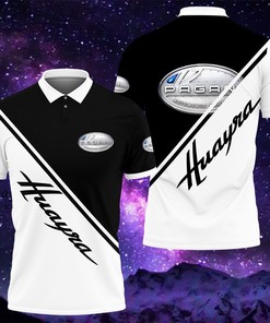 3D Printed Pagani Huayra Polo Shirt Ver 1 (Black)