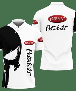3D Printed Peterbilt Ttt-Lt Polo Shirt Ver 1 (White)