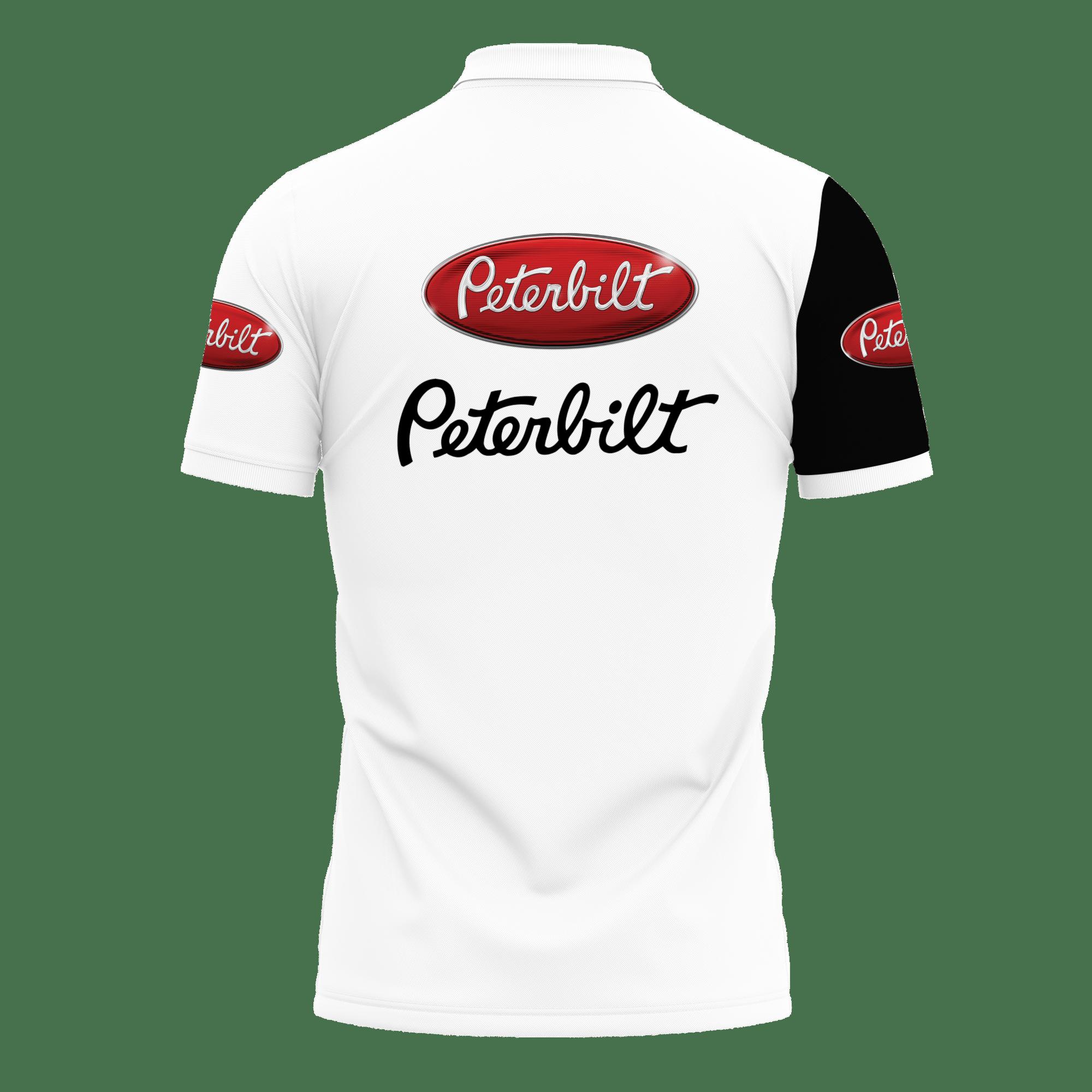 3D Printed Peterbilt Ttt-Lt Polo Shirt Ver 1 (White) - Image 2