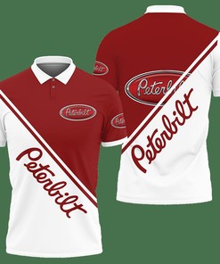 3D Printed Peterbilt Vth-Hl Polo Shirt Ver 1 (Red)