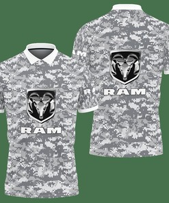3D Printed Ram Trucks Nct-Ht Polo Shirt Ver 1 (Grey)