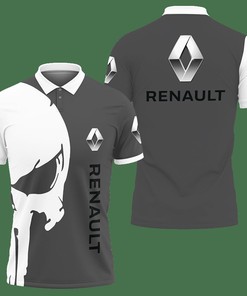 3D Printed Renault Ttt-Lt Polo Shirt Ver 1 (Grey)