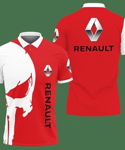 3D Printed Renault Ttt-Lt Polo Shirt Ver 1 (Red)