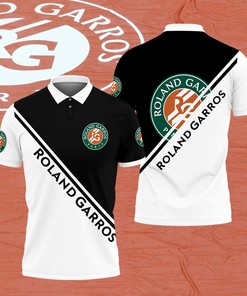 3D Printed Roland Garros Nqp-Ht Polo Shirt Ver 1 (Black)