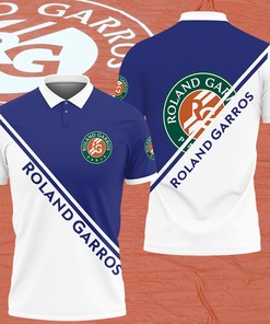 3D Printed Roland Garros Nqp-Ht Polo Shirt Ver 1 (Blue)