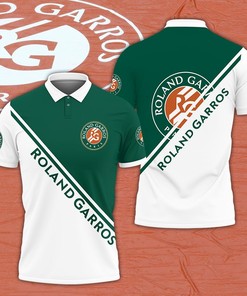 3D Printed Roland Garros Nqp-Ht Polo Shirt Ver 1 (Green)