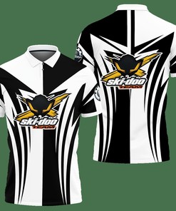 3D Printed Ski-Doo Lph-Ht Polo Shirt Ver 1 (Black)