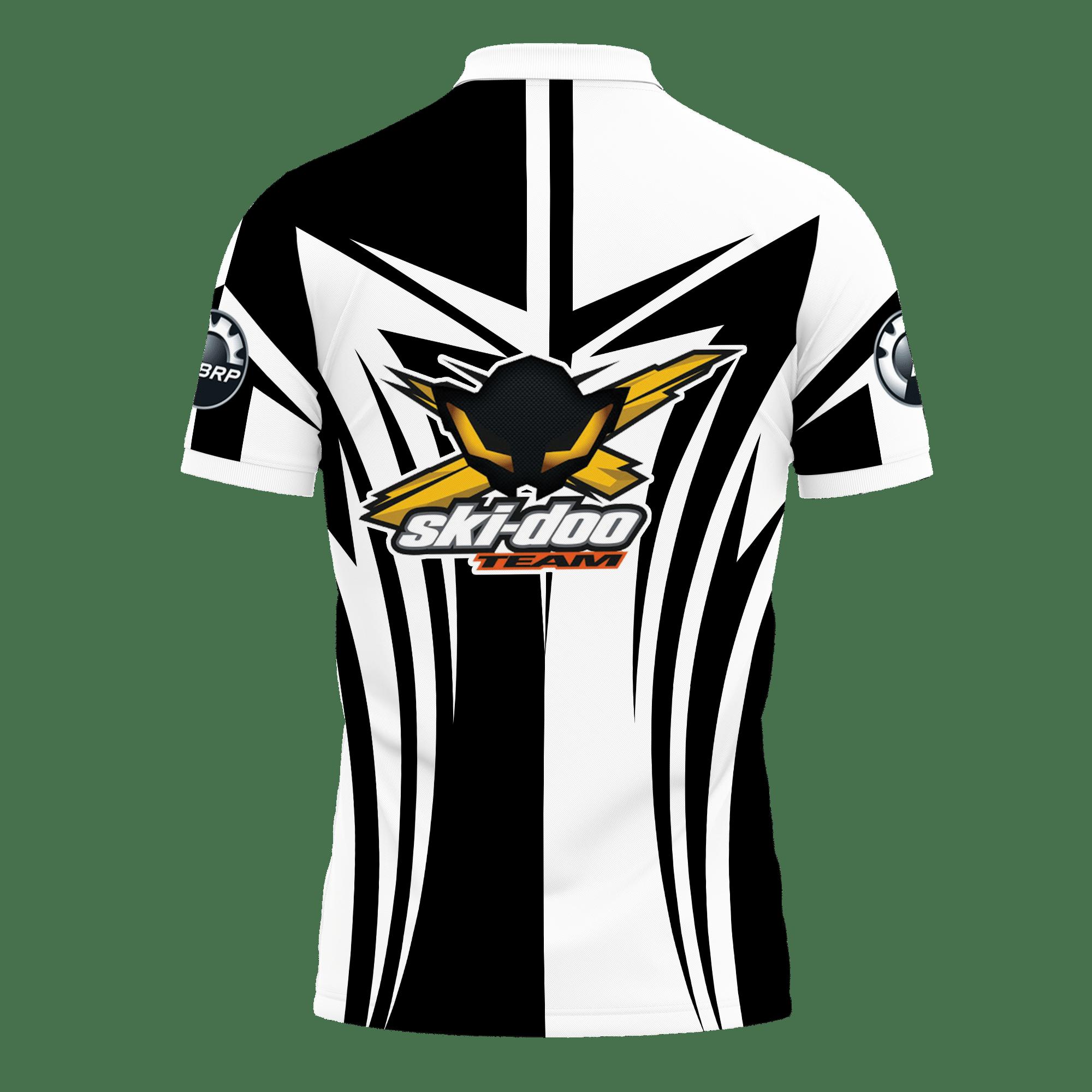 3D Printed Ski-Doo Lph-Ht Polo Shirt Ver 1 (Black) - Image 2