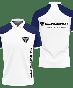 3D Printed Slingshot Nct-Ht Polo Shirt Ver 2 (Blue)