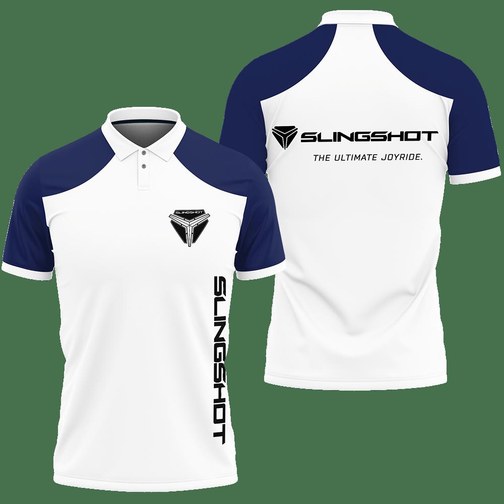 3D Printed Slingshot Nct-Ht Polo Shirt Ver 2 (Blue)