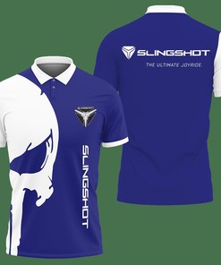 3D Printed Slingshot Nct-Va Polo Shirt Ver 1 (Blue)