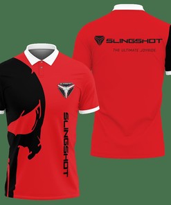 3D Printed Slingshot Nct-Va Polo Shirt Ver 1 (Red)