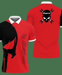 3D Printed Snap-On Ttt-Lt Polo Shirt Ver 1 (Red)