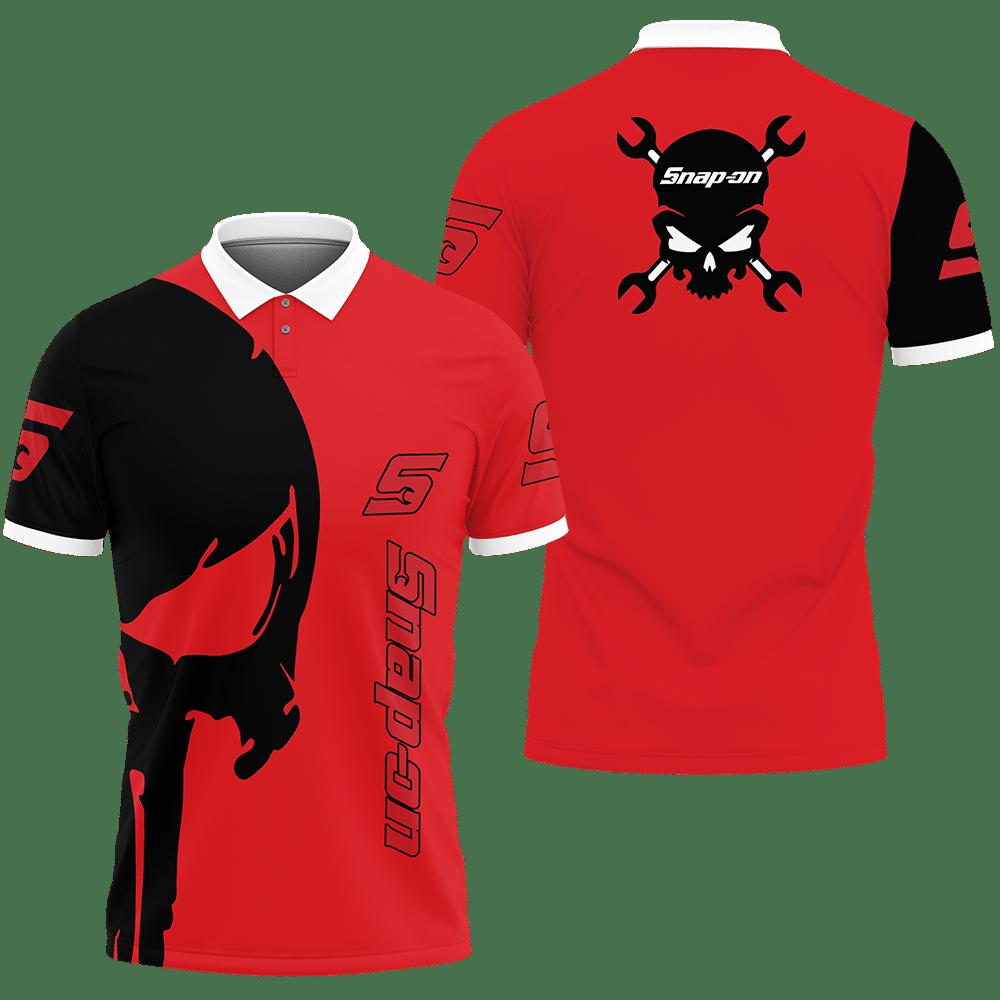 3D Printed Snap-On Ttt-Lt Polo Shirt Ver 1 (Red)