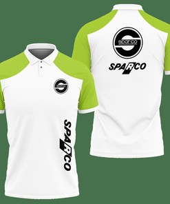 3D Printed Sparco An-Lt Polo Shirt Ver 1 (Green)