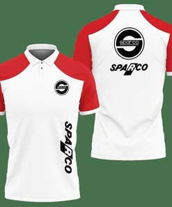 3D Printed Sparco An-Lt Polo Shirt Ver 1 (Red)