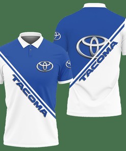 3D Printed Tacoma NQP-VA Polo Shirt Ver 2 (Blue)