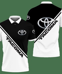 3D Printed Tacoma Nqp-Va Polo Shirt Ver 2 (Black)