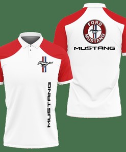 3D Printed The Ford Mustang Pvt-Lt Polo Shirt Ver 1 (Red)
