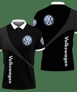 3D Printed Volkswagen PVT-HL Polo Shirt Ver 1 (Black)