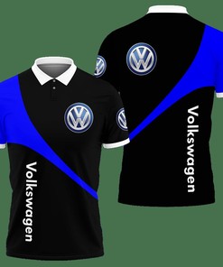 3D Printed Volkswagen PVT-HL Polo Shirt Ver 2 (Blue)