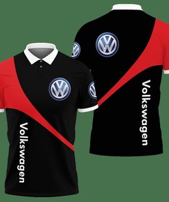 3D Printed Volkswagen PVT-HL Polo Shirt Ver 2 (Red)
