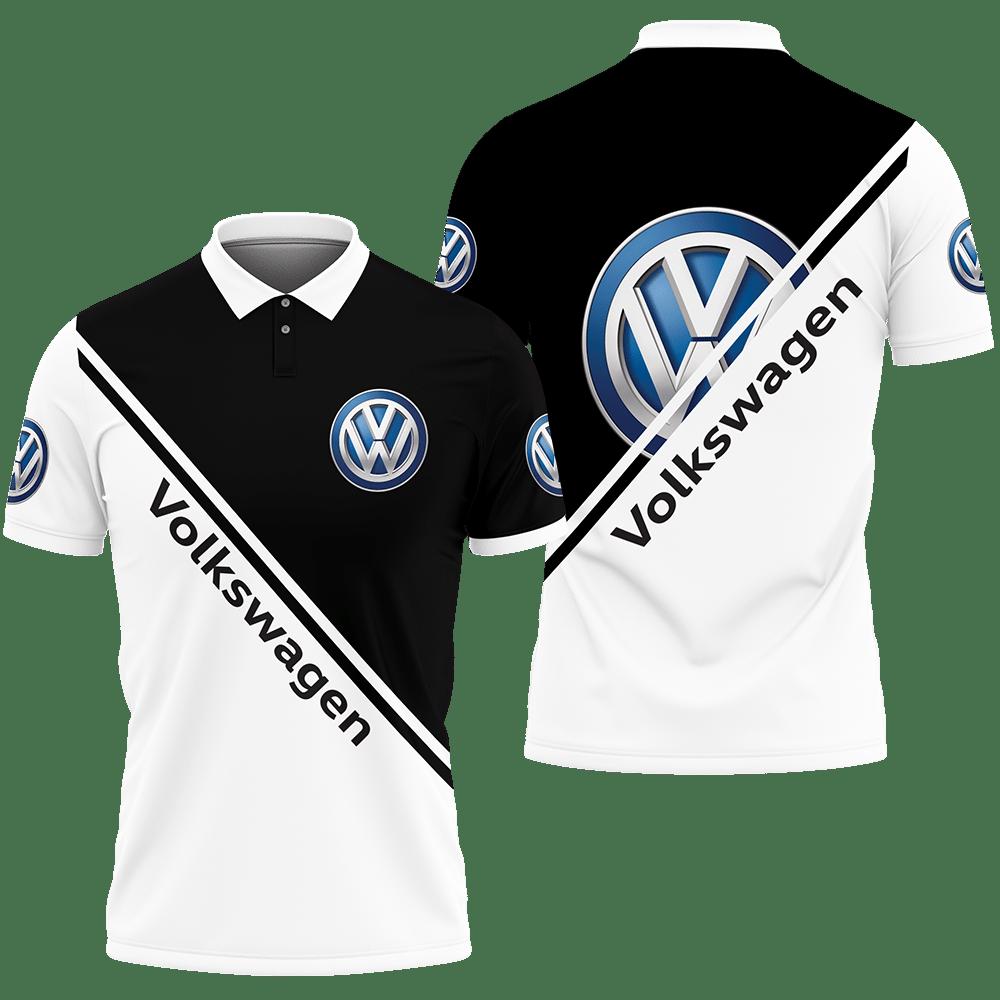 3D Printed Volkswagen PVT-LT Polo Shirt Ver 1 (Black)