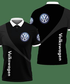 3D Printed Volkswagen Pvt-Hl Polo Shirt Ver 2 (Black)
