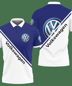 3D Printed Volkswagen Pvt-Lt Polo Shirt Ver 2 (Blue)