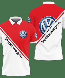 3D Printed Volkswagen Pvt-Lt Polo Shirt Ver 2 (Red)