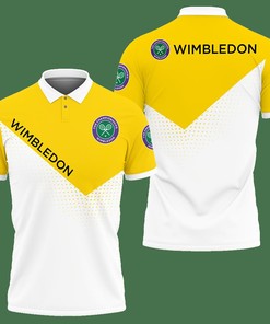3D Printed Wimbledon Pvt-Hl Polo Shirt Ver 2 (Yellow)
