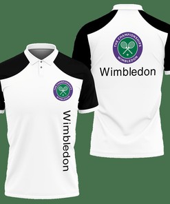 3D Printed Wimbledon Pvt-Lt Polo Shirt Ver 1 (White)