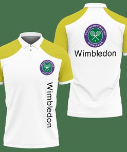 3D Printed Wimbledon Pvt-Lt Polo Shirt Ver 1 (Yellow)