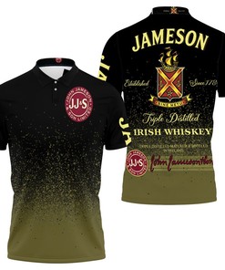 3d Bomber Jameson Irish Whiskey Triple Distilled Logo For Lovers 3d Jersey Polo Shirt All Over Print Shirt 3d T-shirt