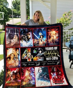 42 Years Of Star Wars Quilt Blanket Bedding Set