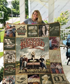 44th Anniversary The Duke Of Hazzard Quilt Blanket Bedding Set