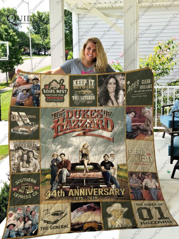 44th Anniversary The Duke Of Hazzard Quilt Blanket Bedding Set