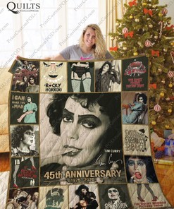 45th Anniversary The Rocky Horror Picture Show Collected Quilt Blanket Bedding Set