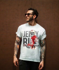 49Ers Jerry Rice The Goat T-Shirt