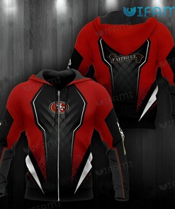 49ers Faithful Hoodie 3D Armor San Francisco 49ers Gift
