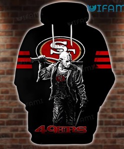 49ers Hoodie 3D Jason Voorhees San Francisco 49ers Gift