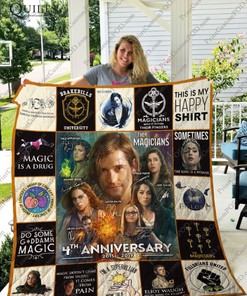 4th Anni The Magicians Movie For Fan Collection Quilt Blanket Bedding Set