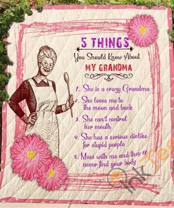 5 Things You Should Know About My Grandma Quilt Blanket Bedding Set