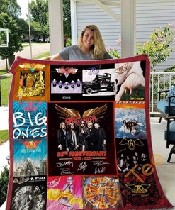 50 Years Of Aerosmith Quilt Blanket Bedding Set