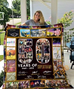 50 Years Of Supertramp Quilt Blanket Bedding Set