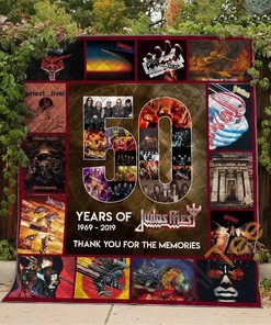 50Years Of Judas Priest Quilt Blanket Bedding Set