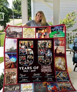 55 Years Of Lynyrd Skynyrd Quilt Blanket Bedding Set