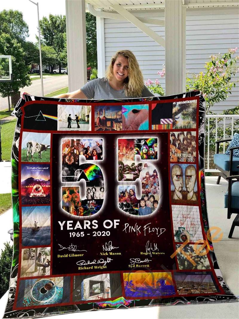 55 Years Of Pink Floyd Quilt Blanket Bedding Set